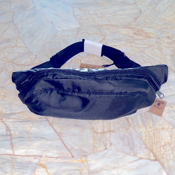 PINK Convertible‎ Backpack Fanny Pack Black